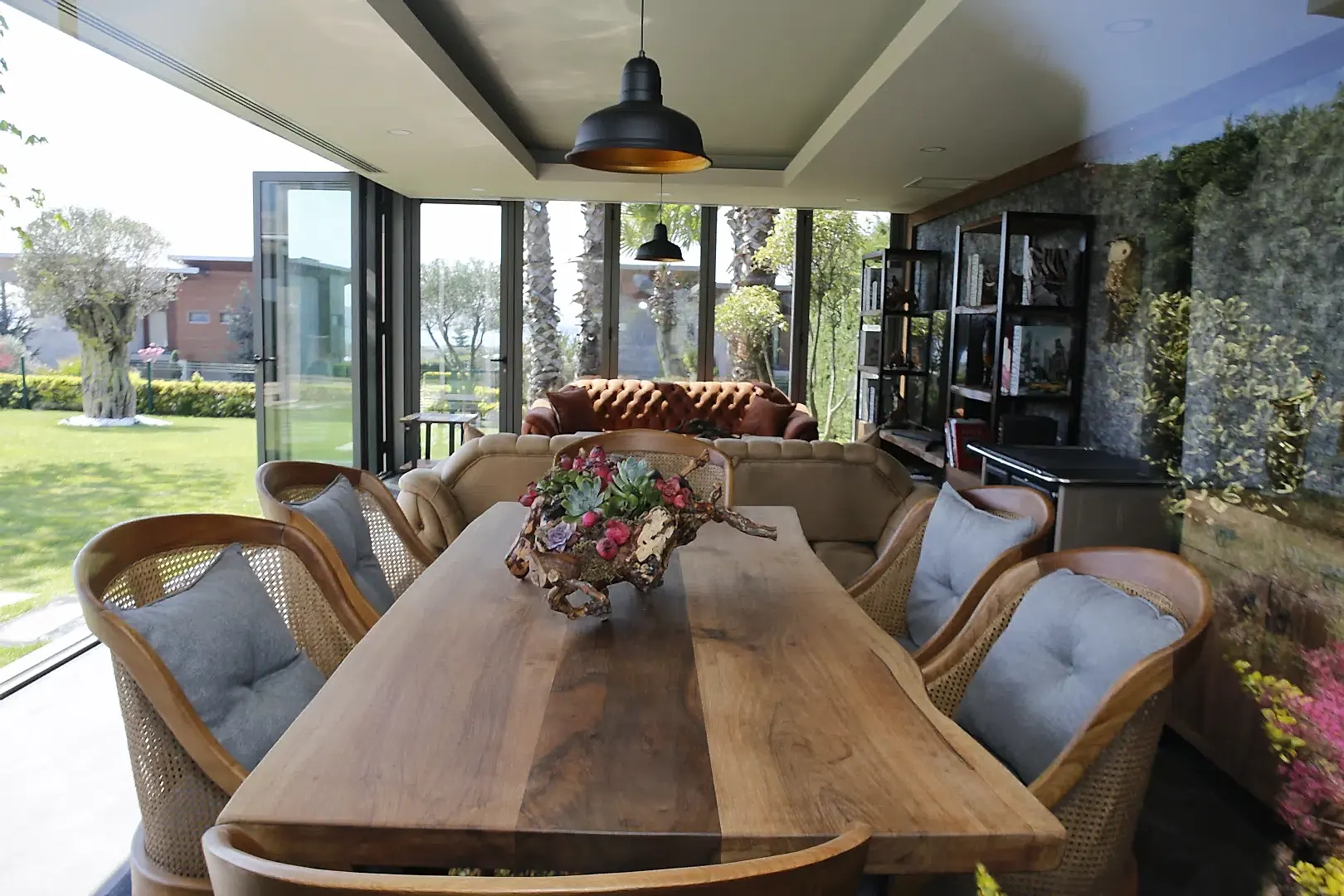 Kış Bahçesi Dekorasyonu