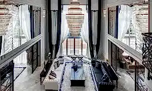 Villa Oturma Odası Dekorasyonu