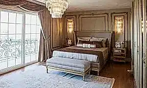 Villa Yatak Odası Dekorasyonu