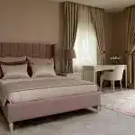 Villa yatak odası dekorasyonu