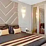 Villa yatak odası dekorasyonu