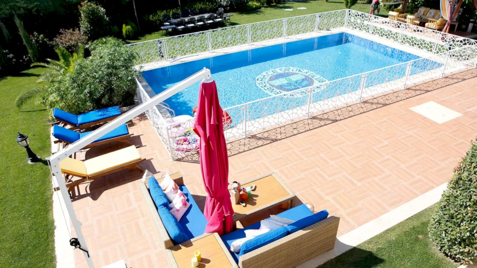 Villa Peyzaj Dekorasyonu